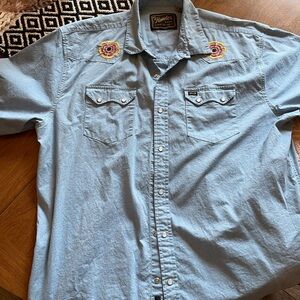 Howler brothers denim pear snap